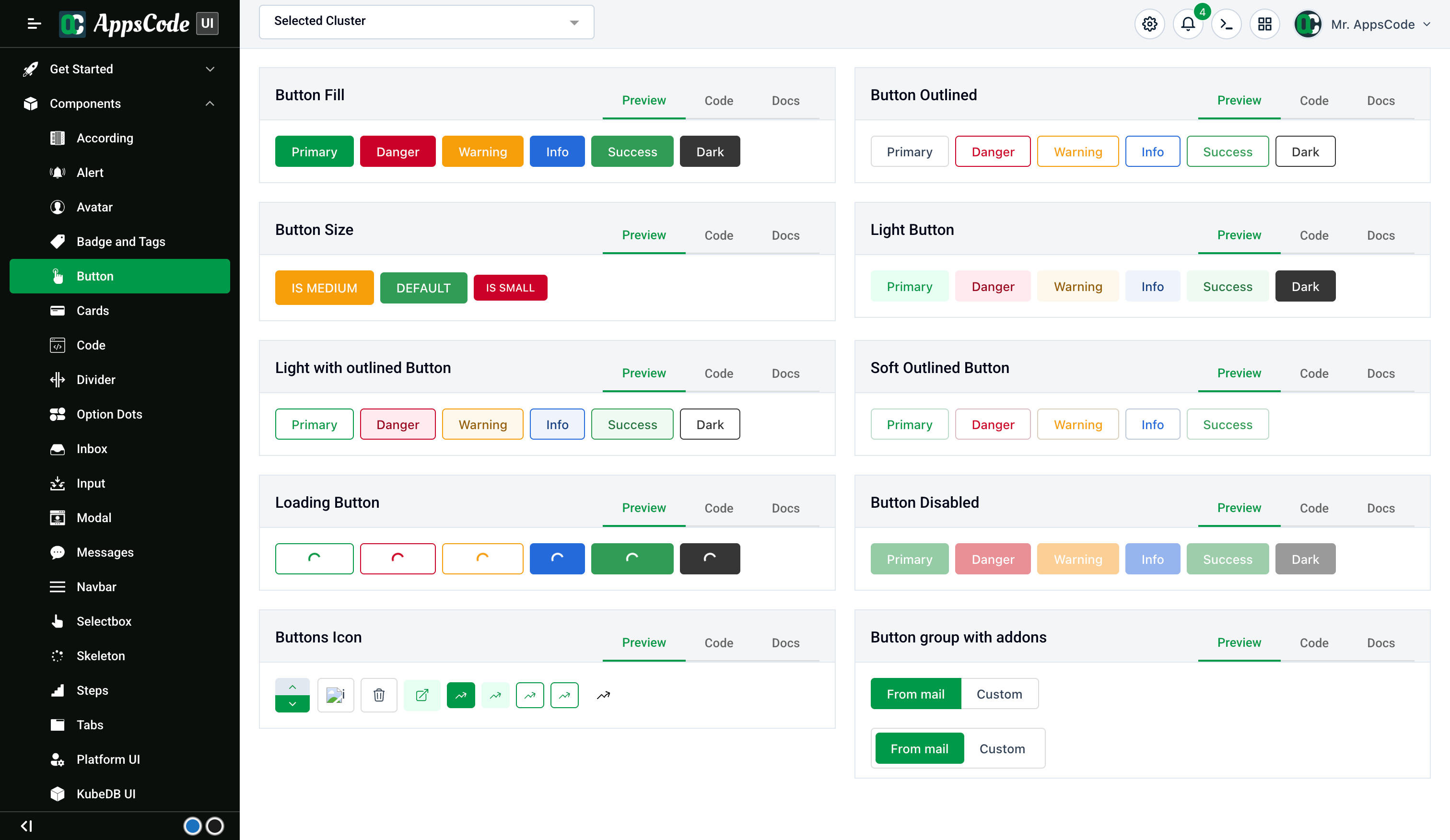 AppsCode Design System